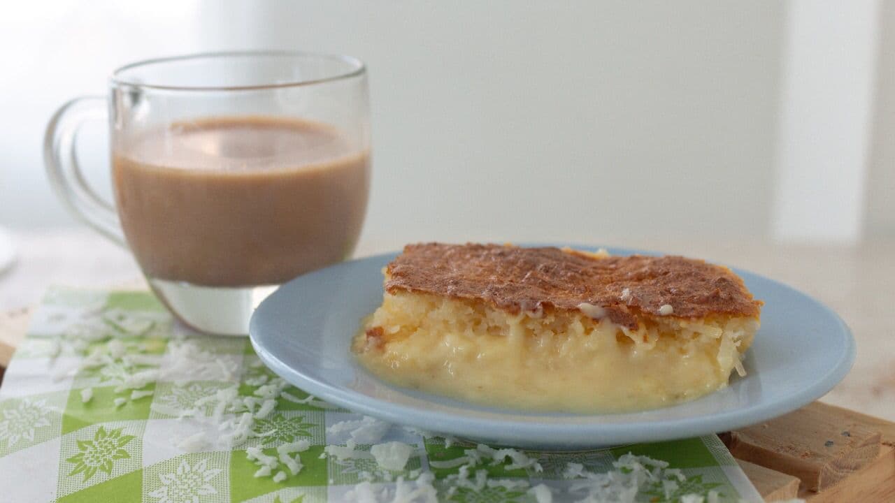 Postre de Coco + Galleta de Chocolate