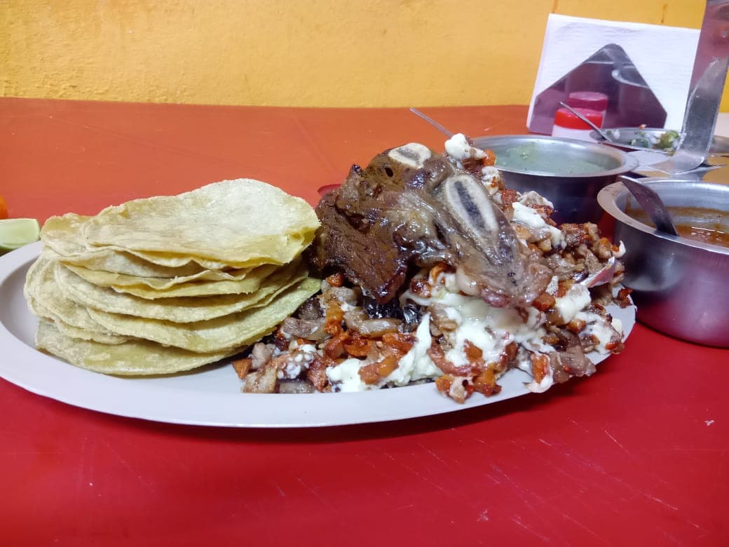 Papa Rellena Oaxaqueña