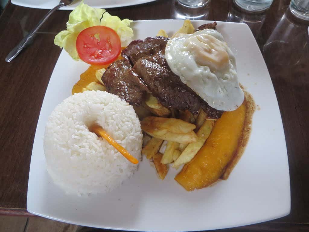 Bistec a Lo Pobre
