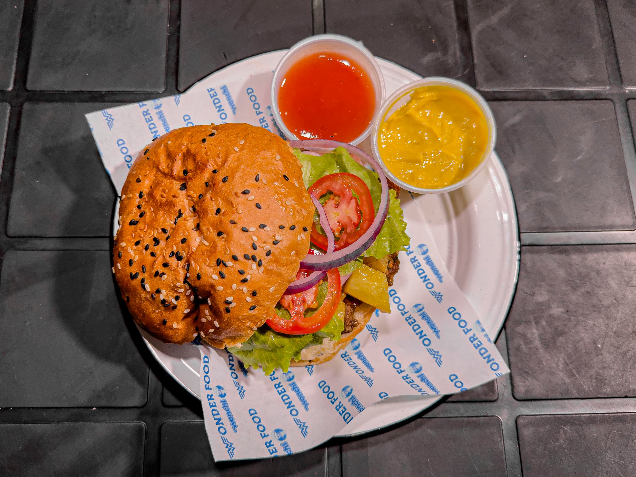 Hamburguesa Hawaiana