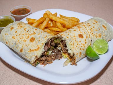 Burrito Gigante (Top Sirloin O Arrachera)