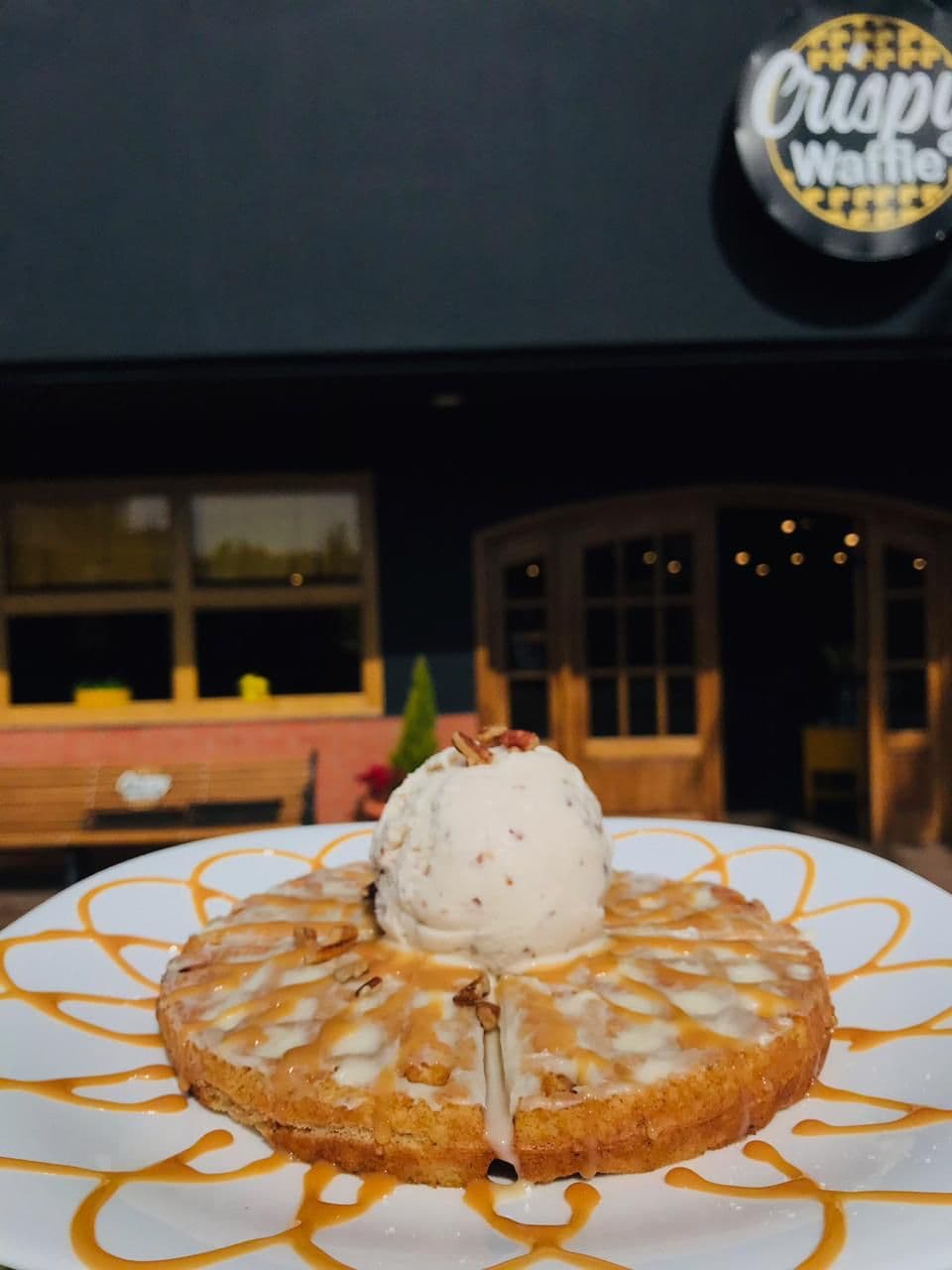 Carrot Cake Waffle