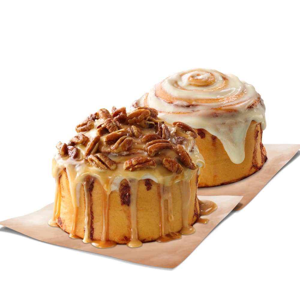 Dúo Cinnabon y Pecanbon