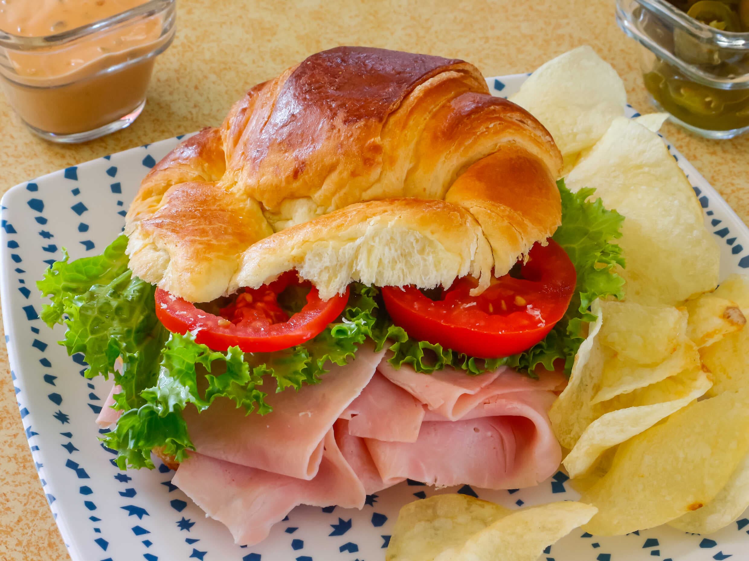 Croissants de Jamón de Pavo