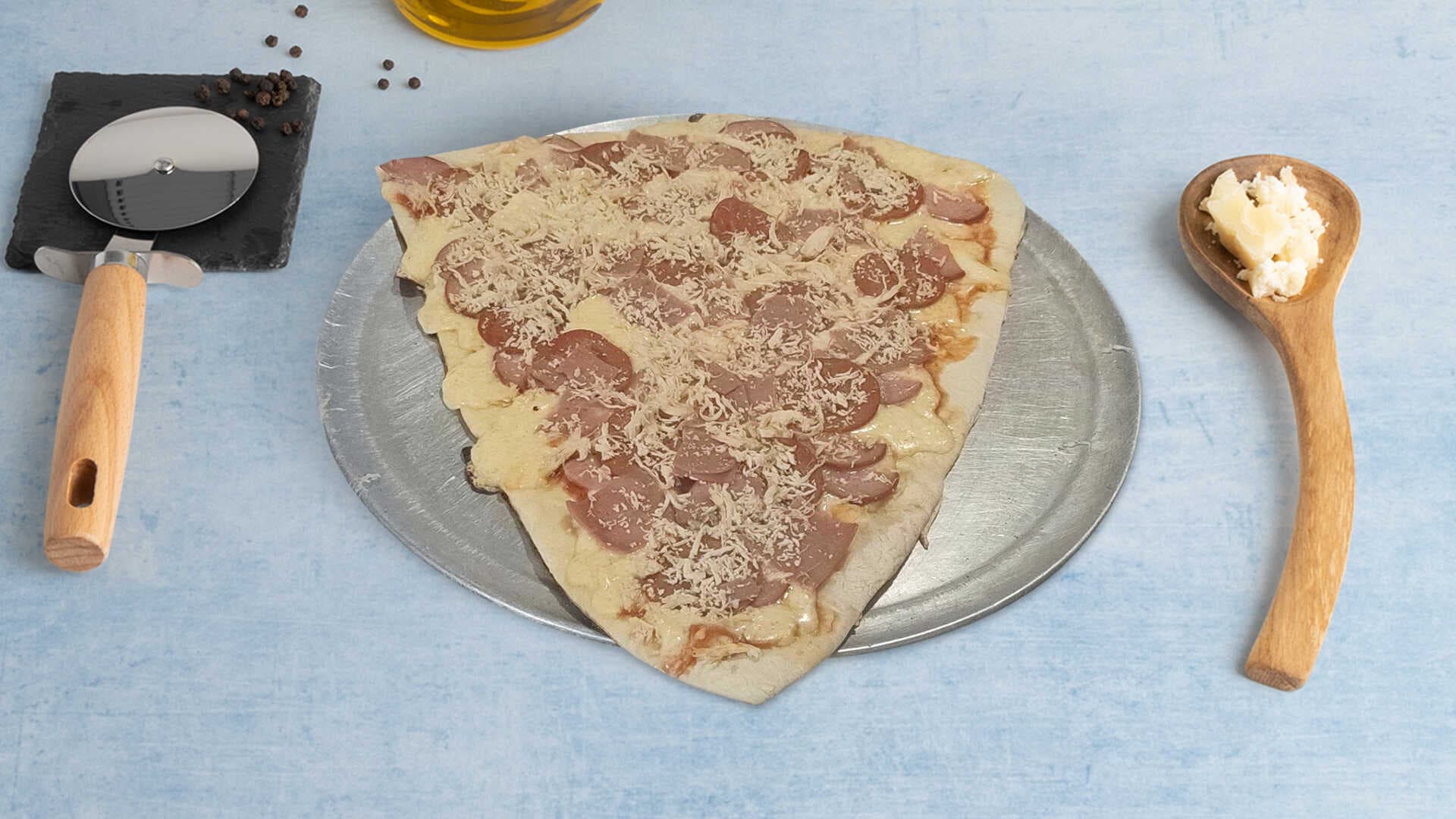 Pizza Carnes Porción