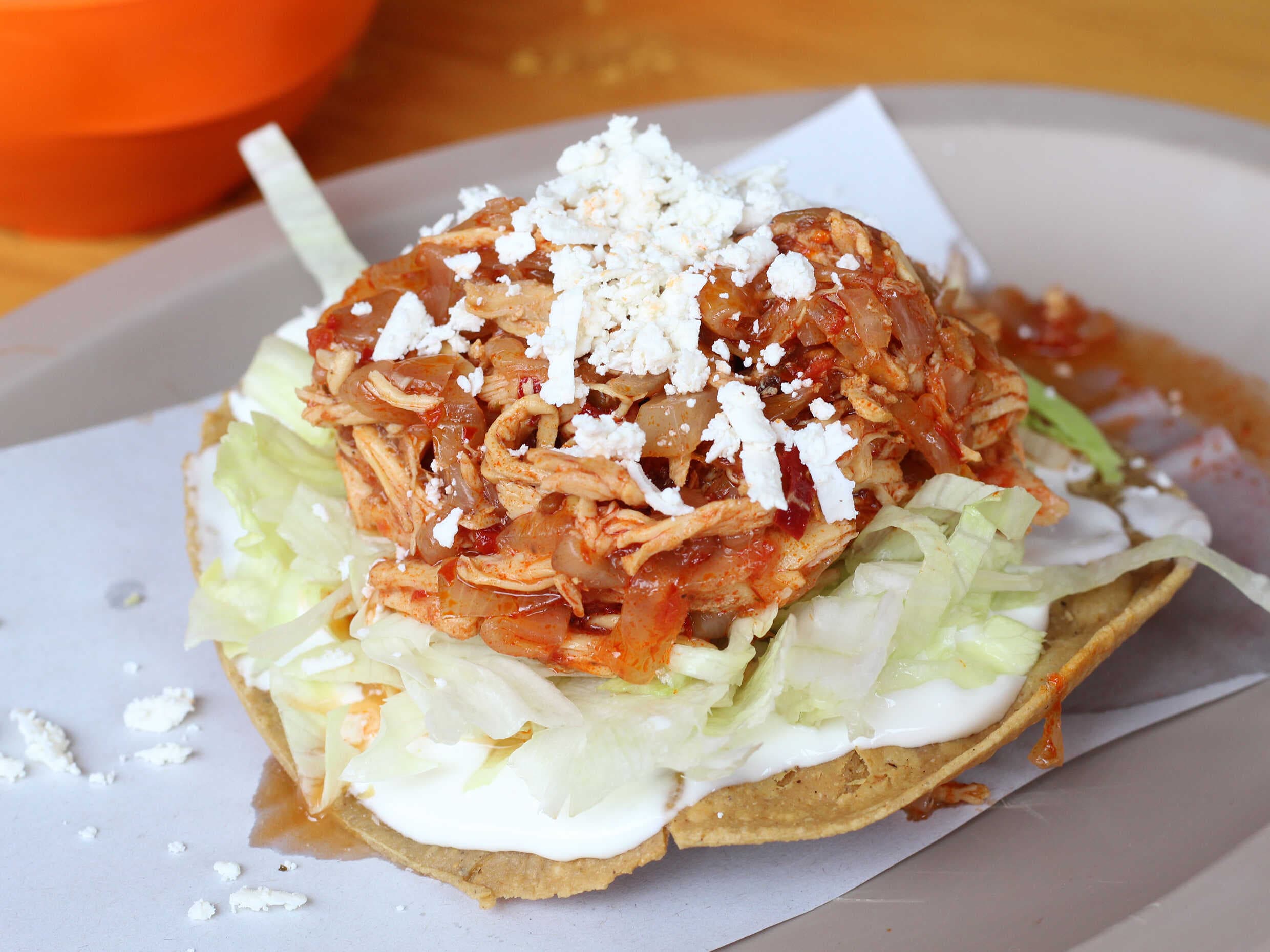 Tostada de Pollo