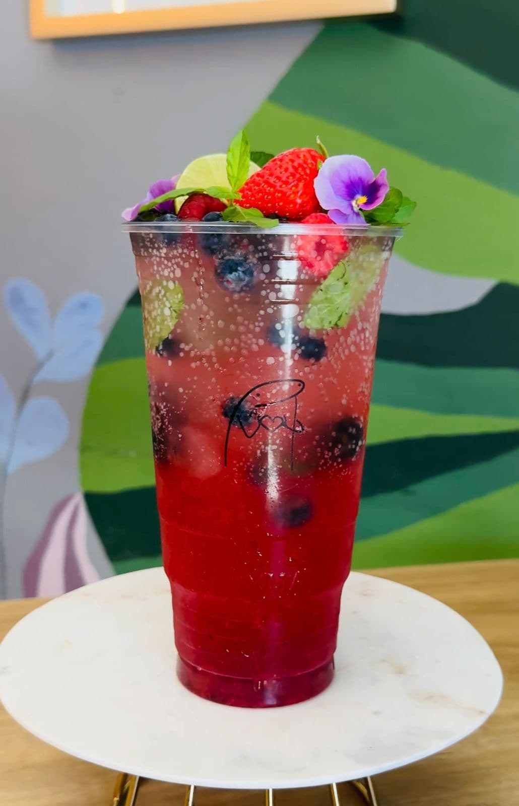 Mojito de Frutos Rojos 🫐🍒