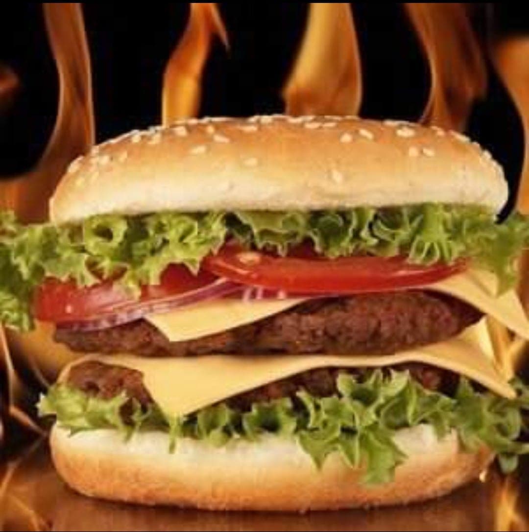 Hamburguesa Philadelphia Fuego