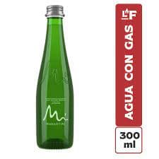 Agua Manantial con Gas 300 ml