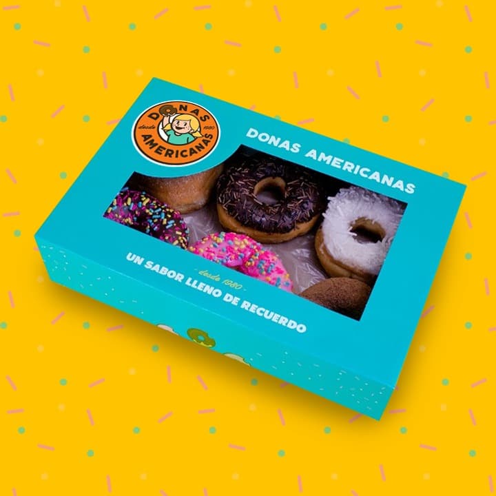 Paquete de 6 Donas