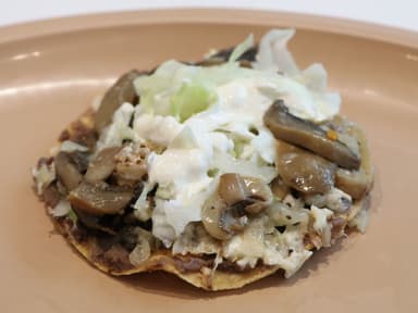 Tostada de Champiñones