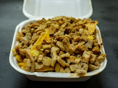 Nacho chico de arrachera