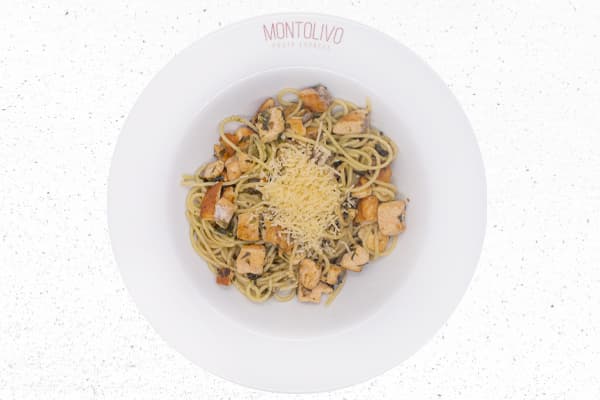 Salmón al Pesto