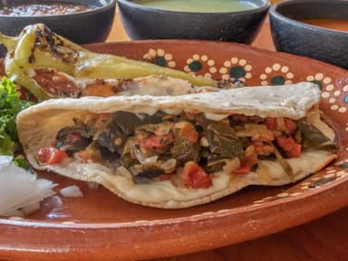 Quesadilla de rajas