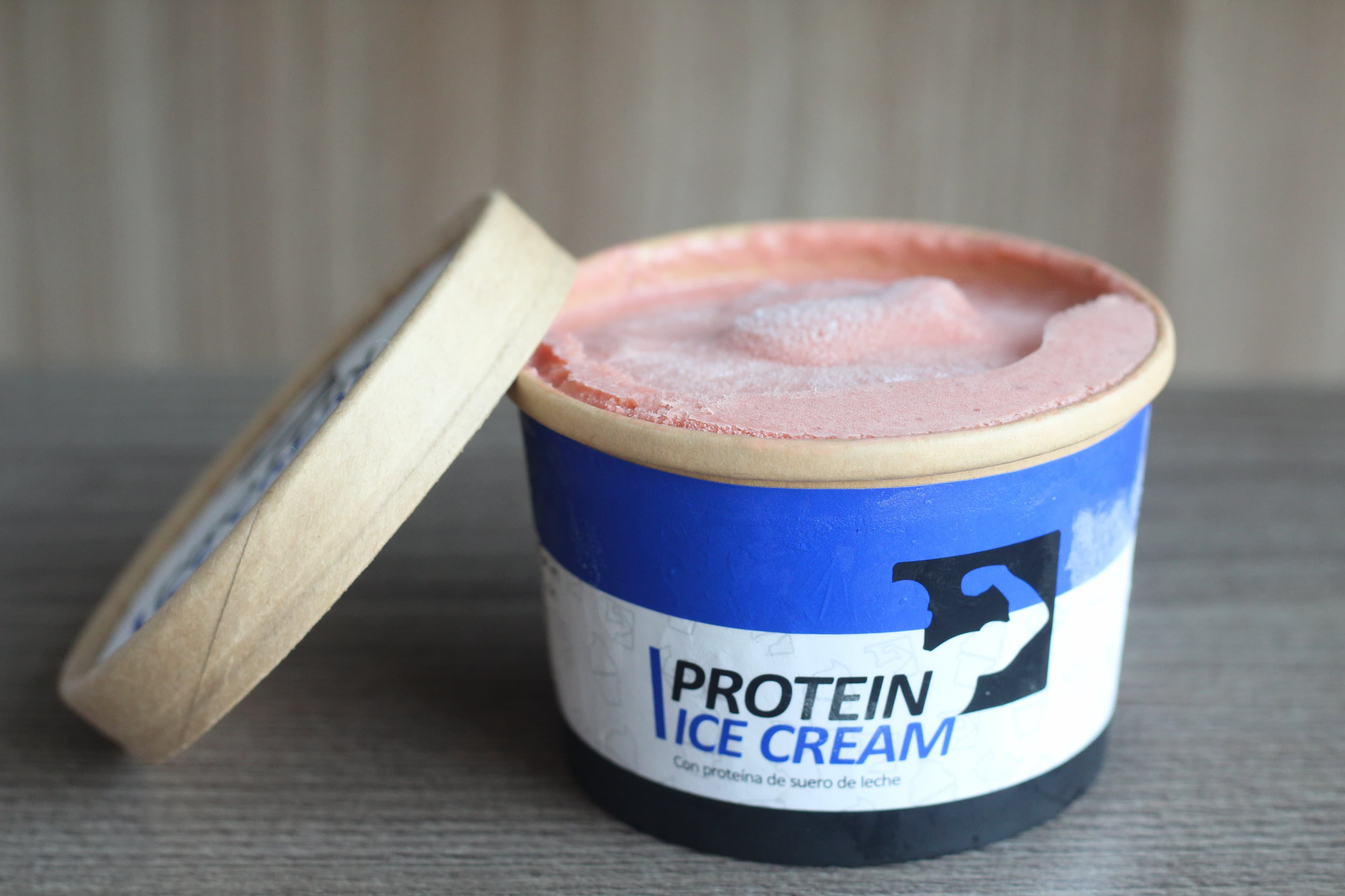 Helado Artesanal de Fresa