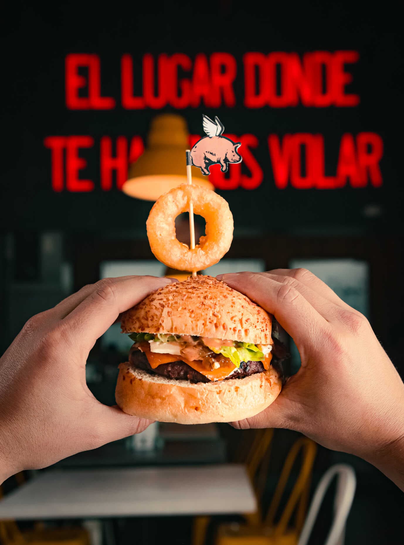 Combo Hamburguesa Piggy Veggie