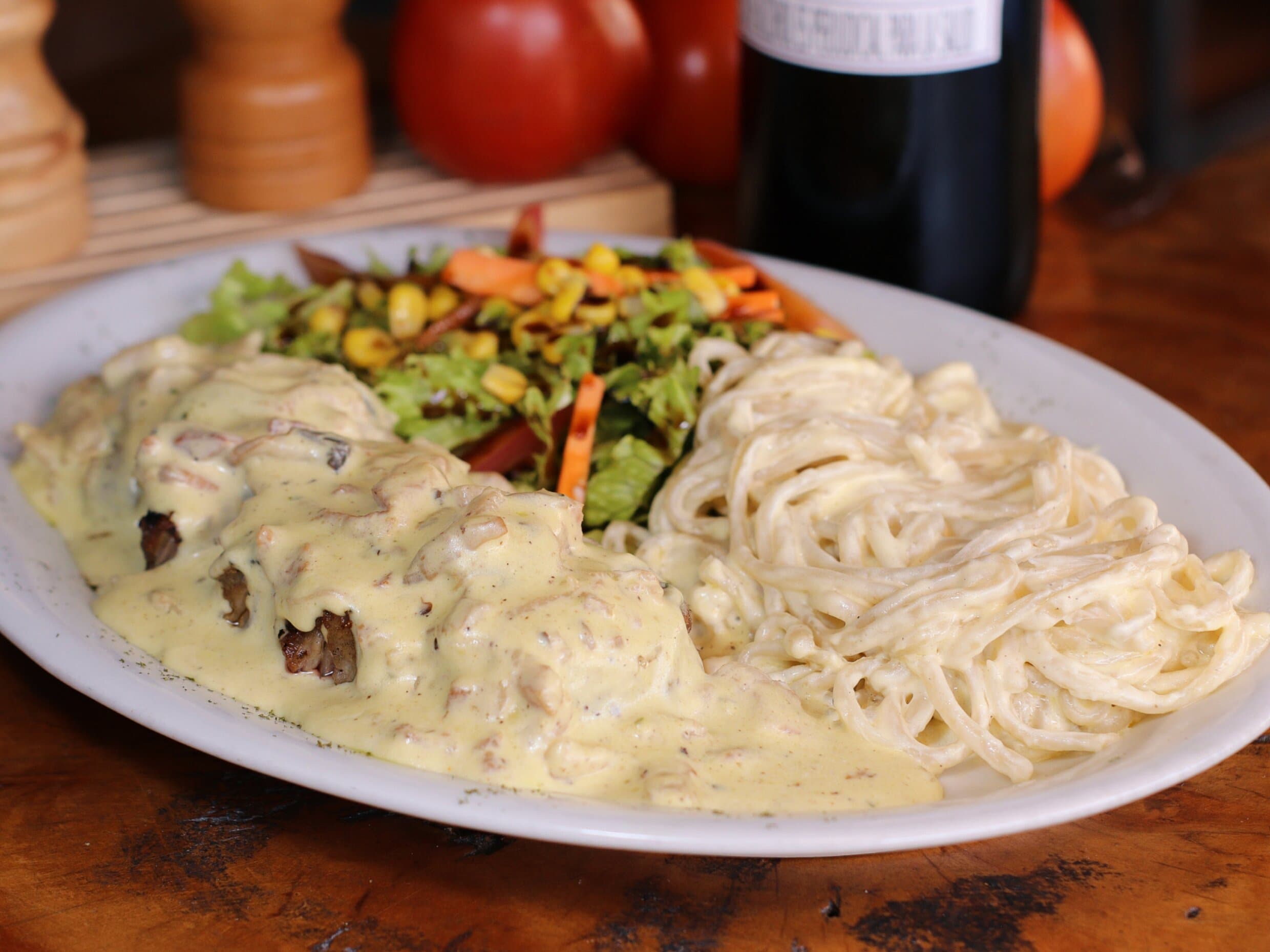 Beefbonara a la Funghi