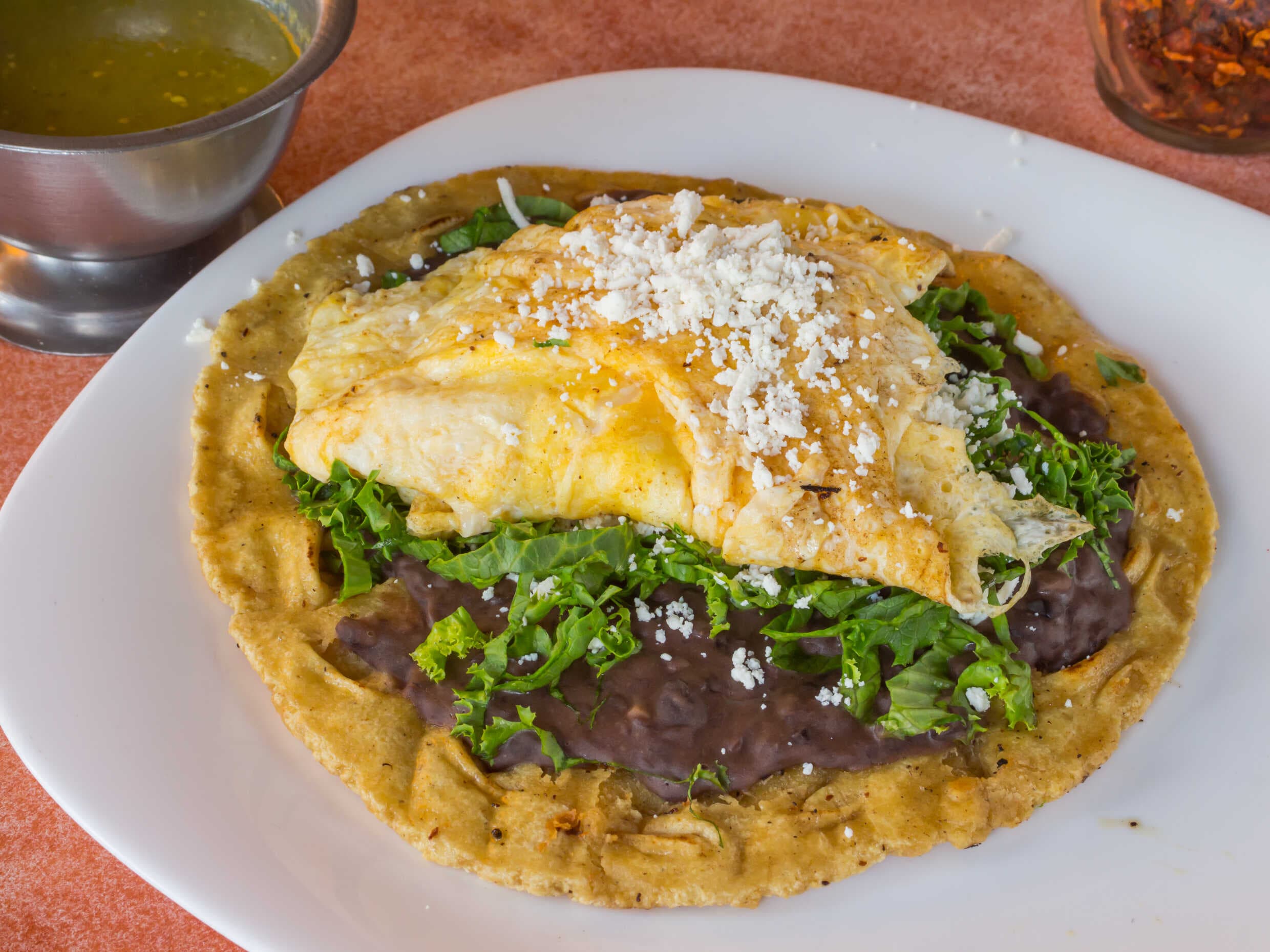 Huarache con Huevo