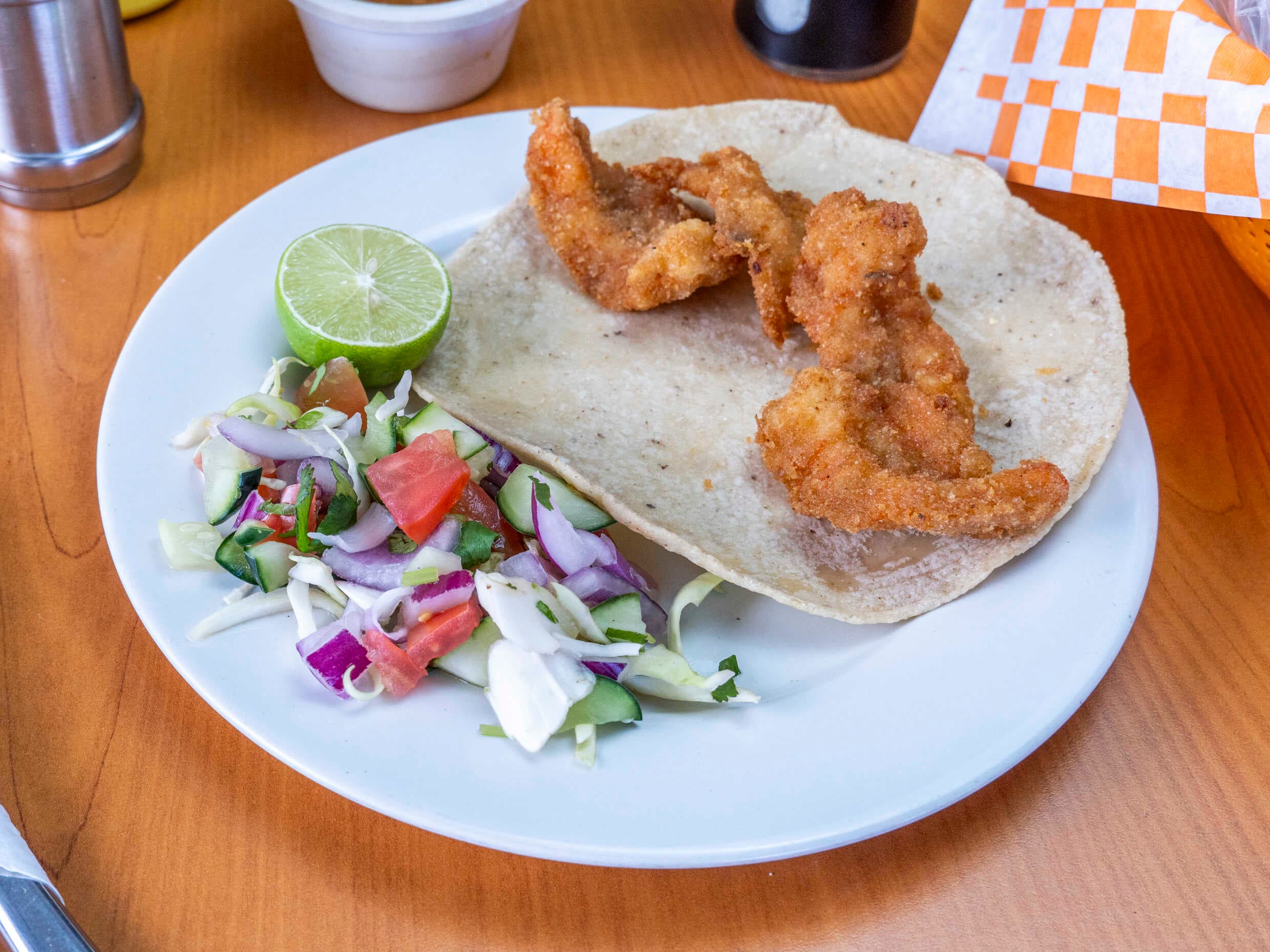 Taco de Camarón
