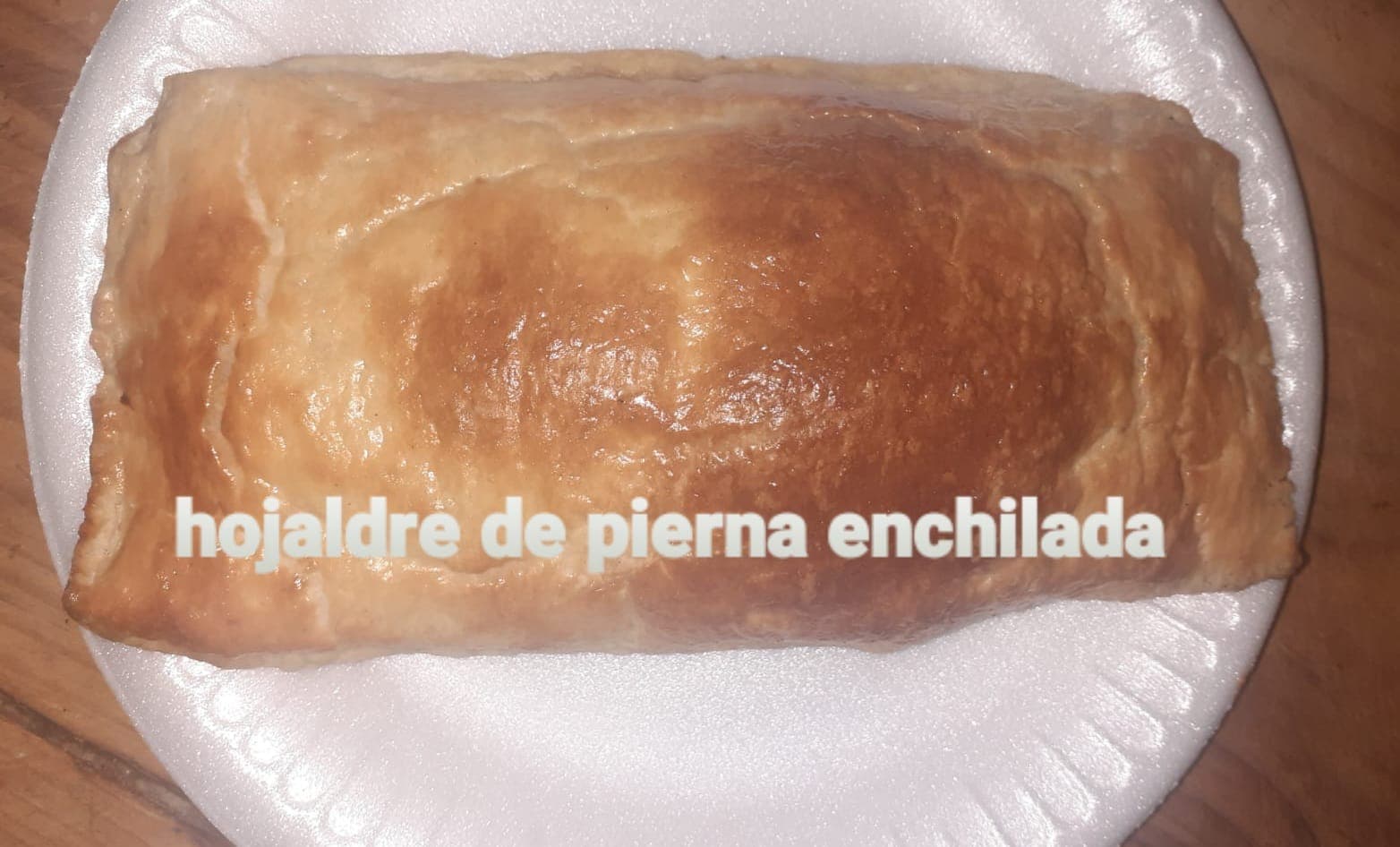 Hojaldre de  Pierna Enchilada