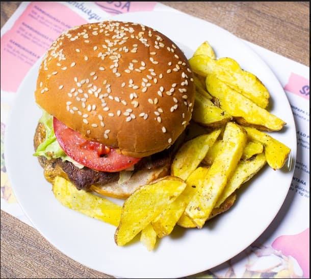 Hamburguesa Clasica + Gaseosa