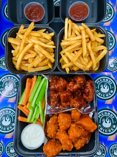 1 ORDEN DE BONELESS C/PAPAS
