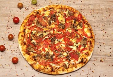 Pizza Tradicional Vegetariana