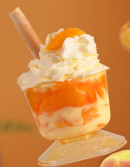 Duraznos con Crema