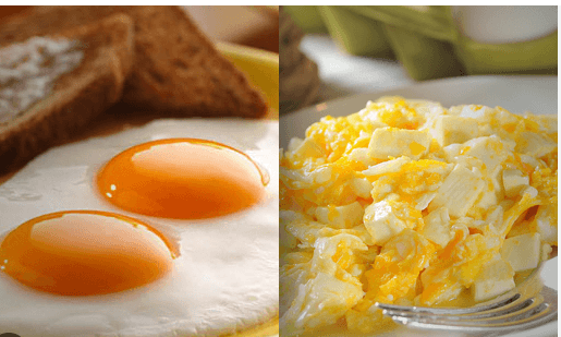 Huevos, frijoles y chilaquiles