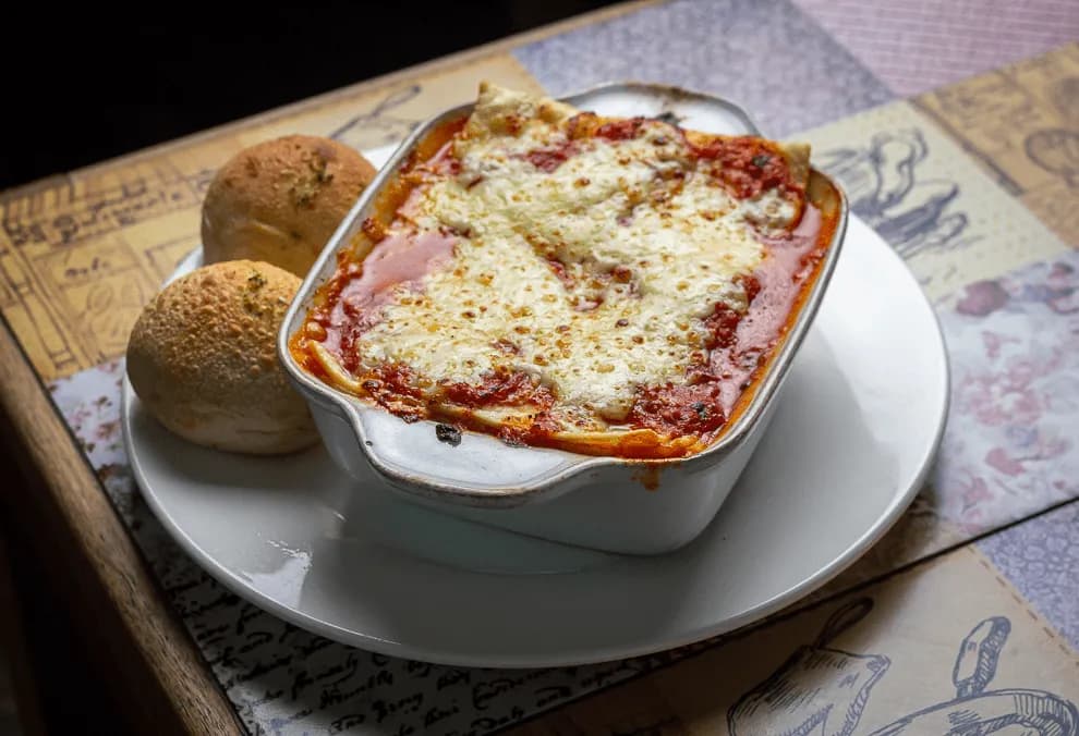 Lasagna Champiñón Jamón