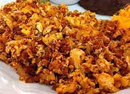 Huevos con Longaniza