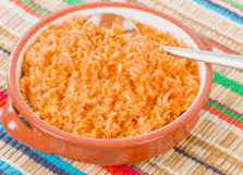Charola de Arroz.