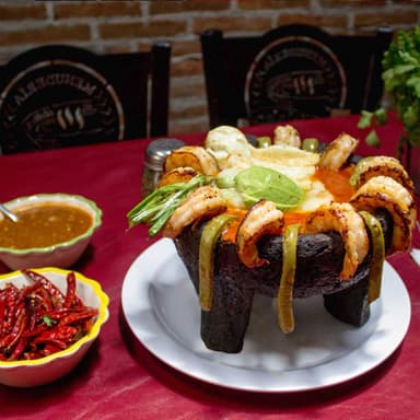 Molcajete de camarón