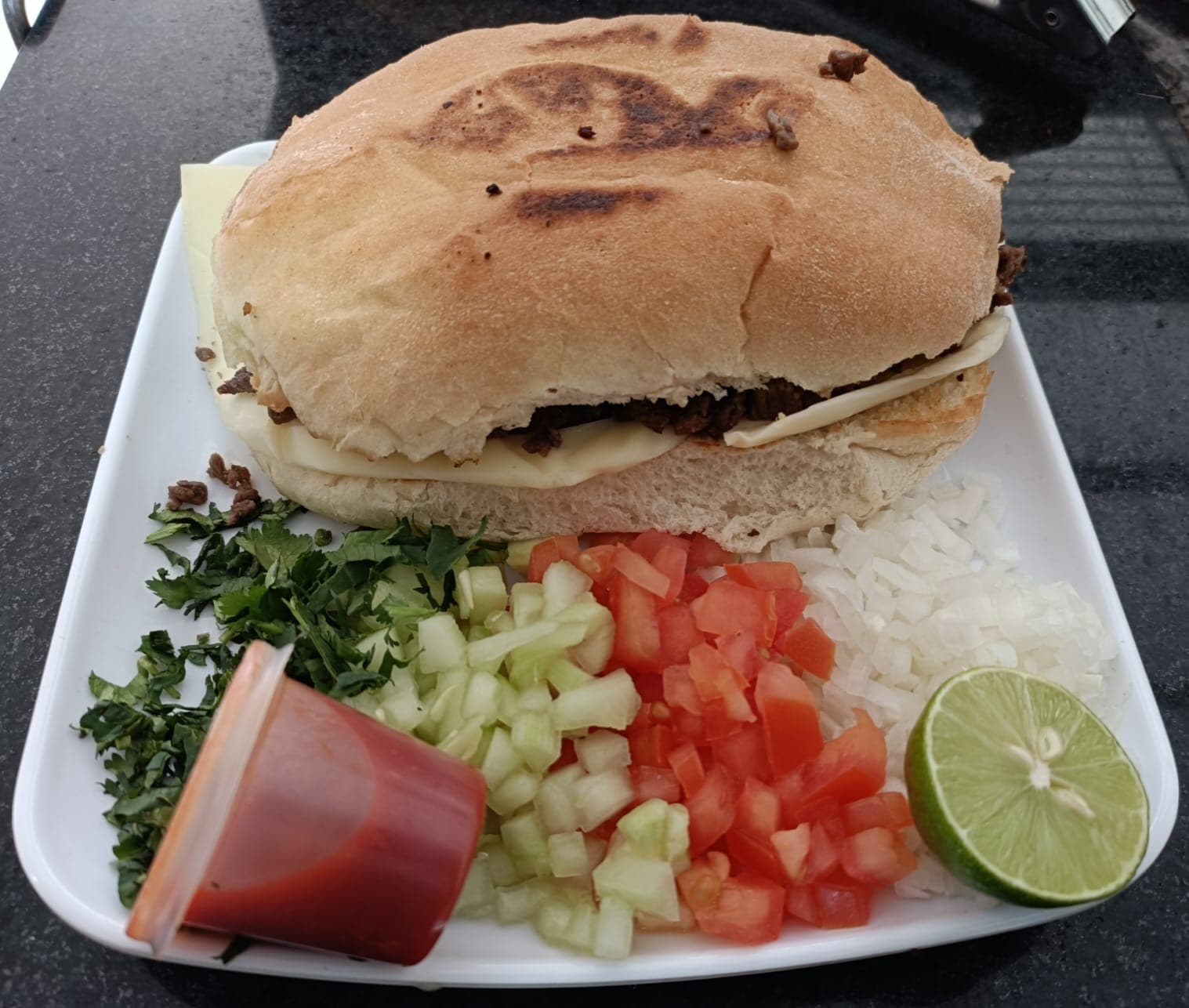 Torta de Bistec Especial .