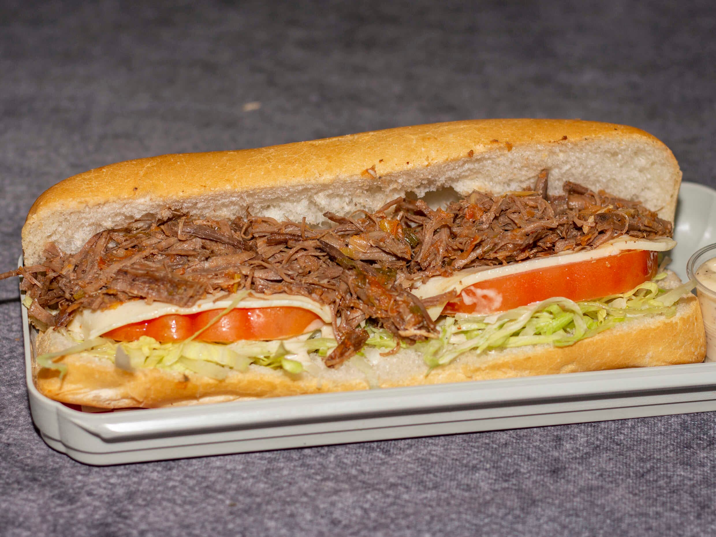 Sandwich Ropa Vieja 22cm.