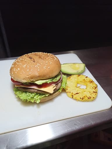 Hamburguesa Hawaiana