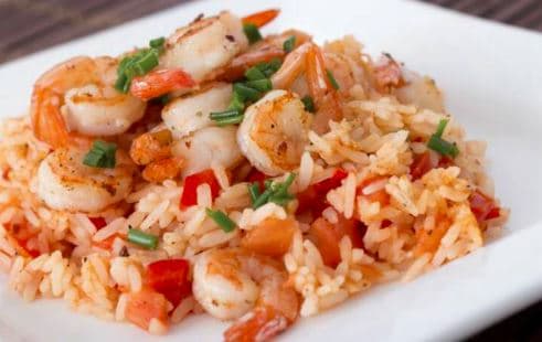 Arroz con Camarones