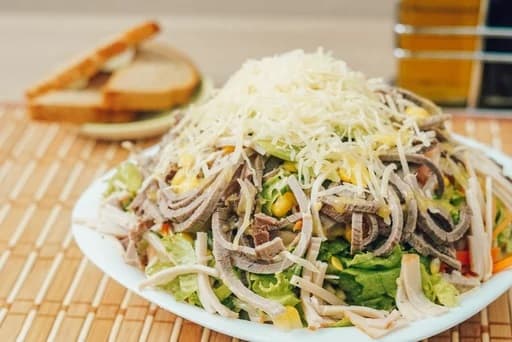 Ensalada Jamón de pavo