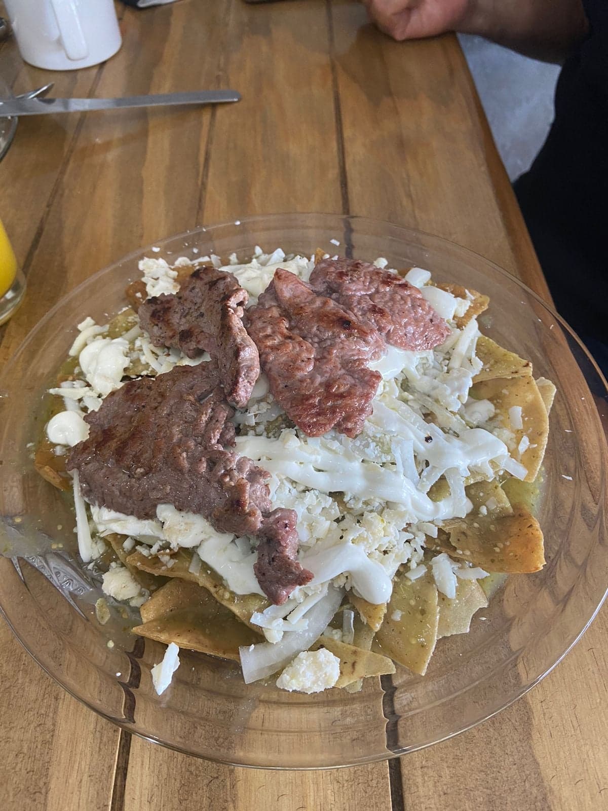 Chilaquiles de Bistec