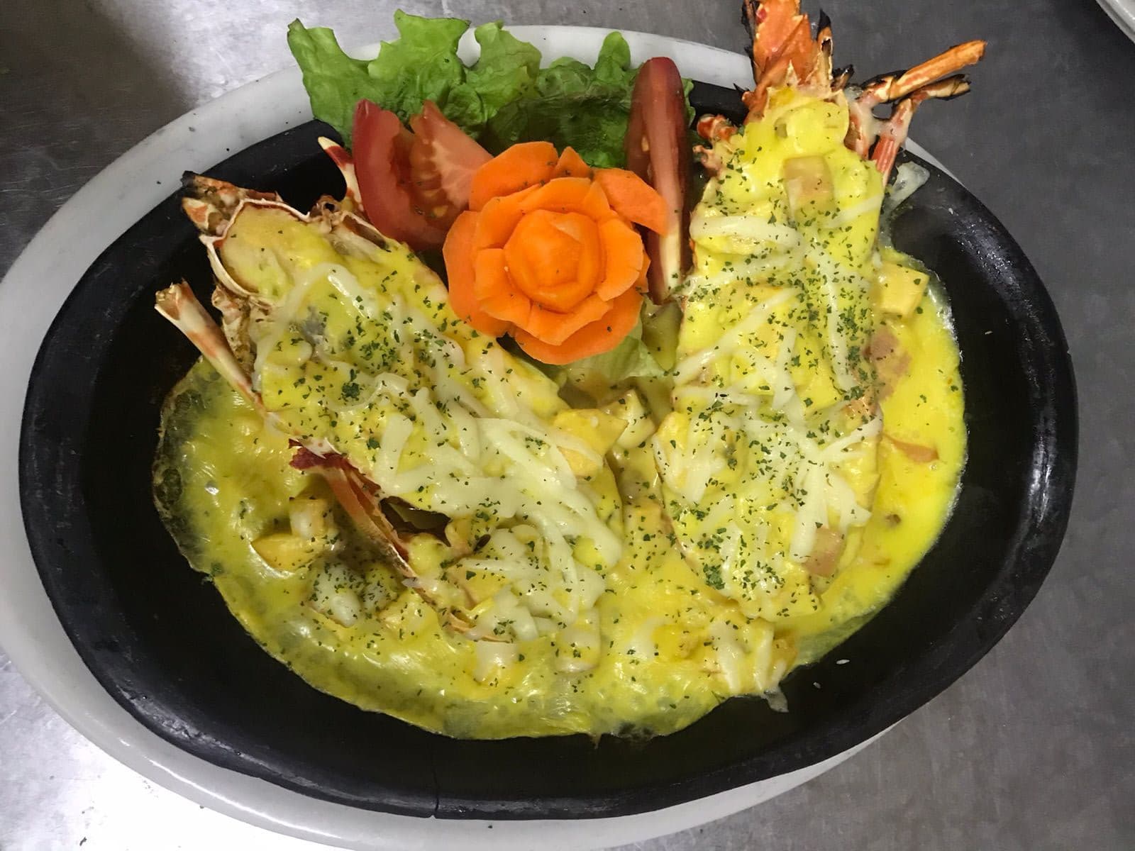 Langostino al Termidor