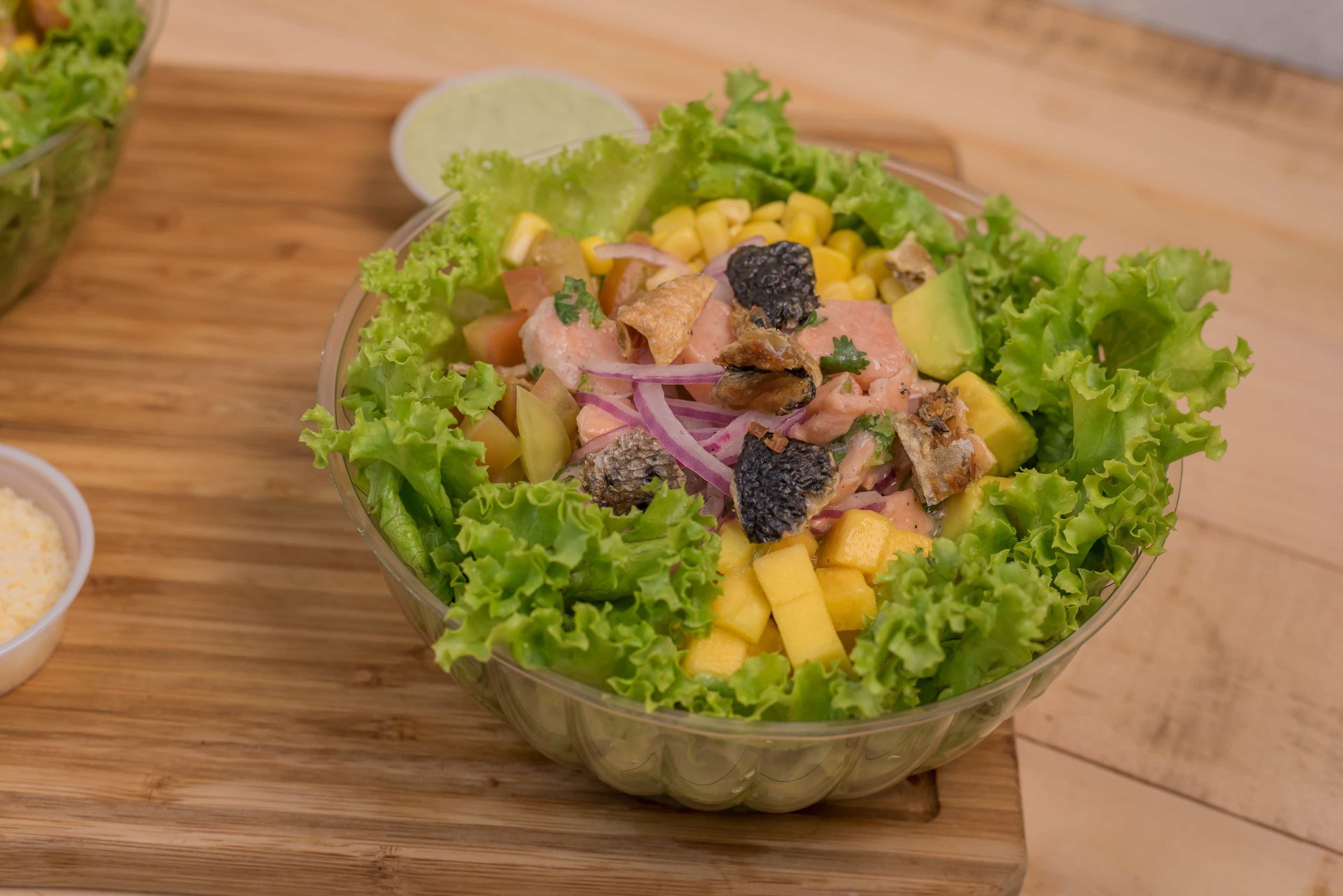 Ensalada de Salmon Acevichado 🥇
