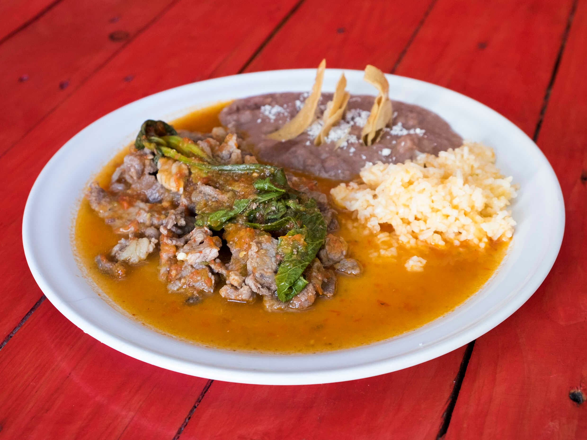 Carne con chile