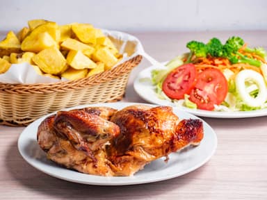 1/2 Pollo a la Brasa