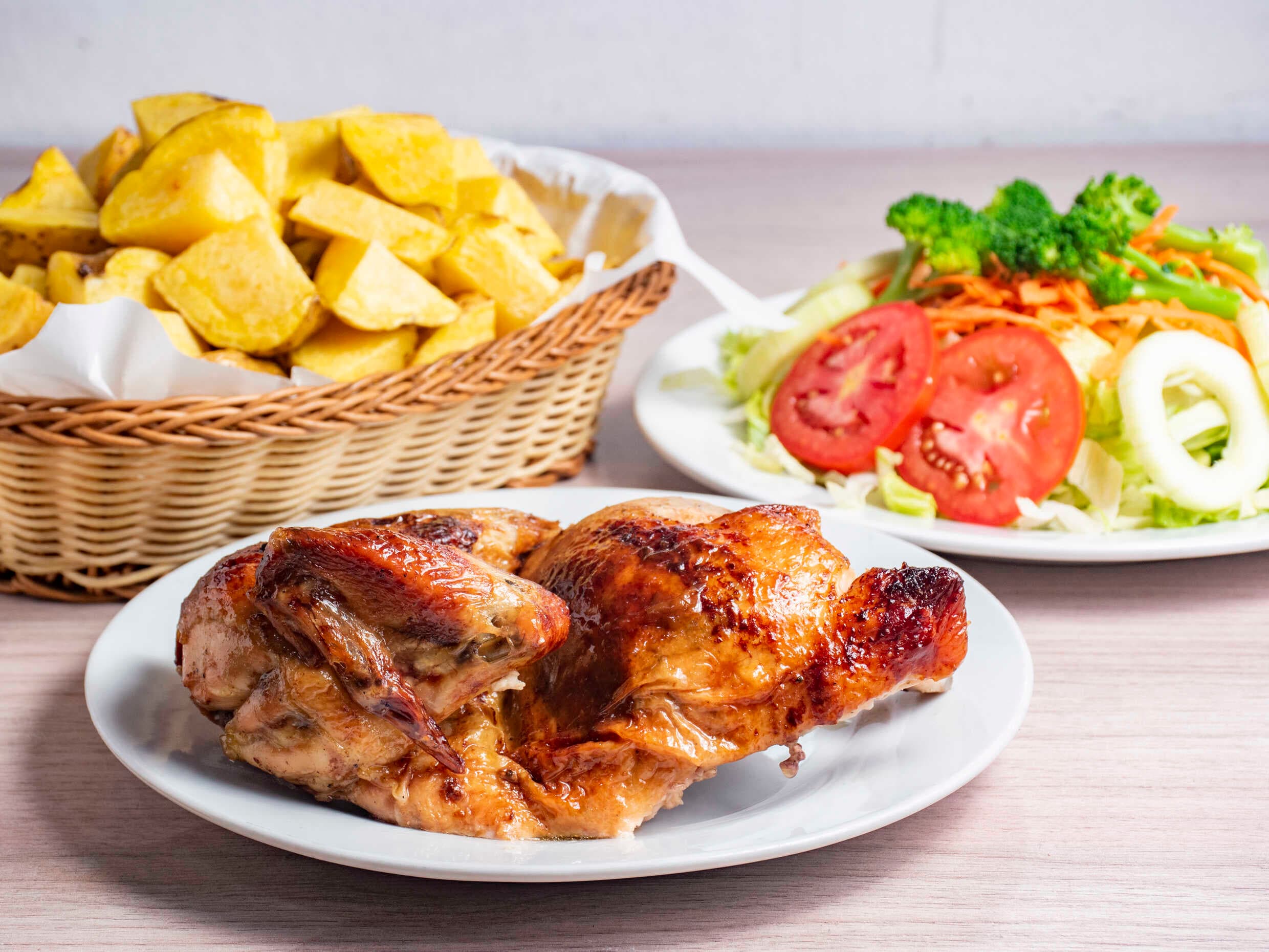1/2 Pollo a la Brasa