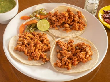 Tacos de Arrachera con Queso Oaxaca/ Orden de 3