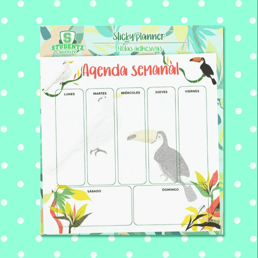 Planner Stadentz Nota Adhesiva 30 Hojas