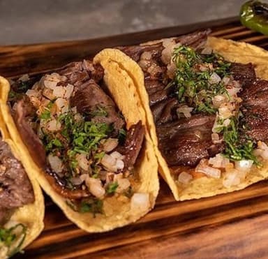 Taco de Arrachera Sencillo