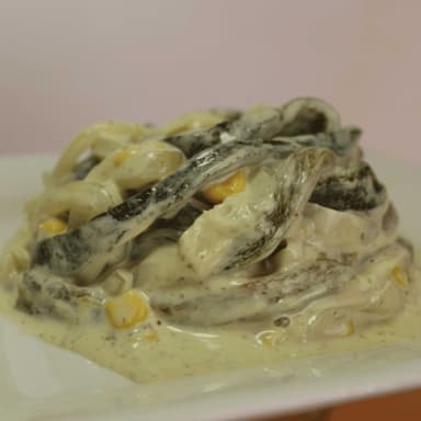 Rajas con Crema 1/2 lt