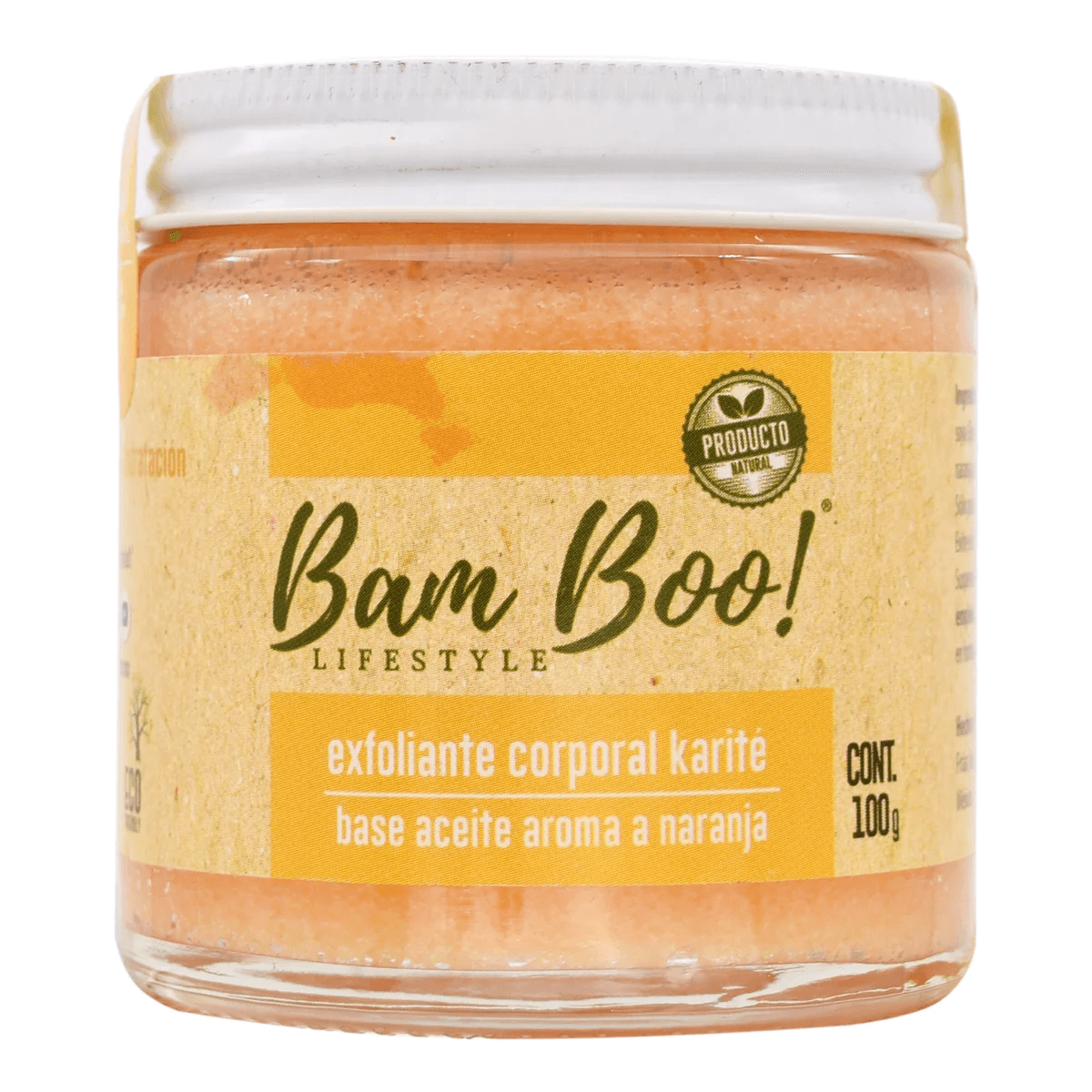 EXFOLIANTE CORPORAL KARITE NARANJA 100 G