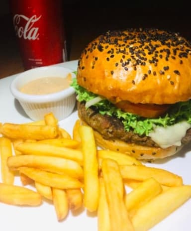 Hamburguesa Sencilla con Queso